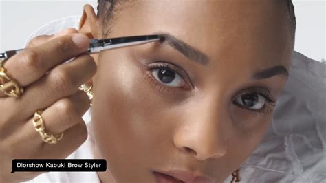 dior brow powder|Dior diorshow kabuki brow styler.